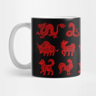 Chinese horoscope animals Mug